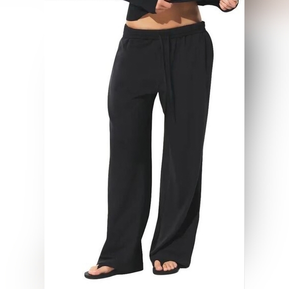 🤎"SKIMS" [Chocolate] Wide Leg Pants-NWOT* - Picture 4 of 6